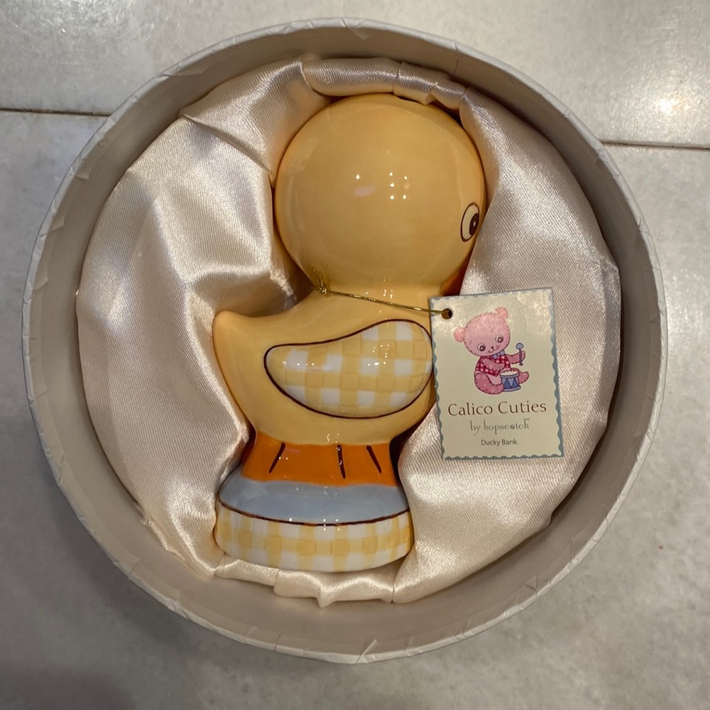 Ducky piggy bank